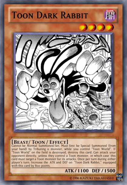 Toon Dark Rabbit by RyuSakazaki on DeviantArt