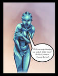 Nude Liara T'Soni - Colored by MasterArtworks