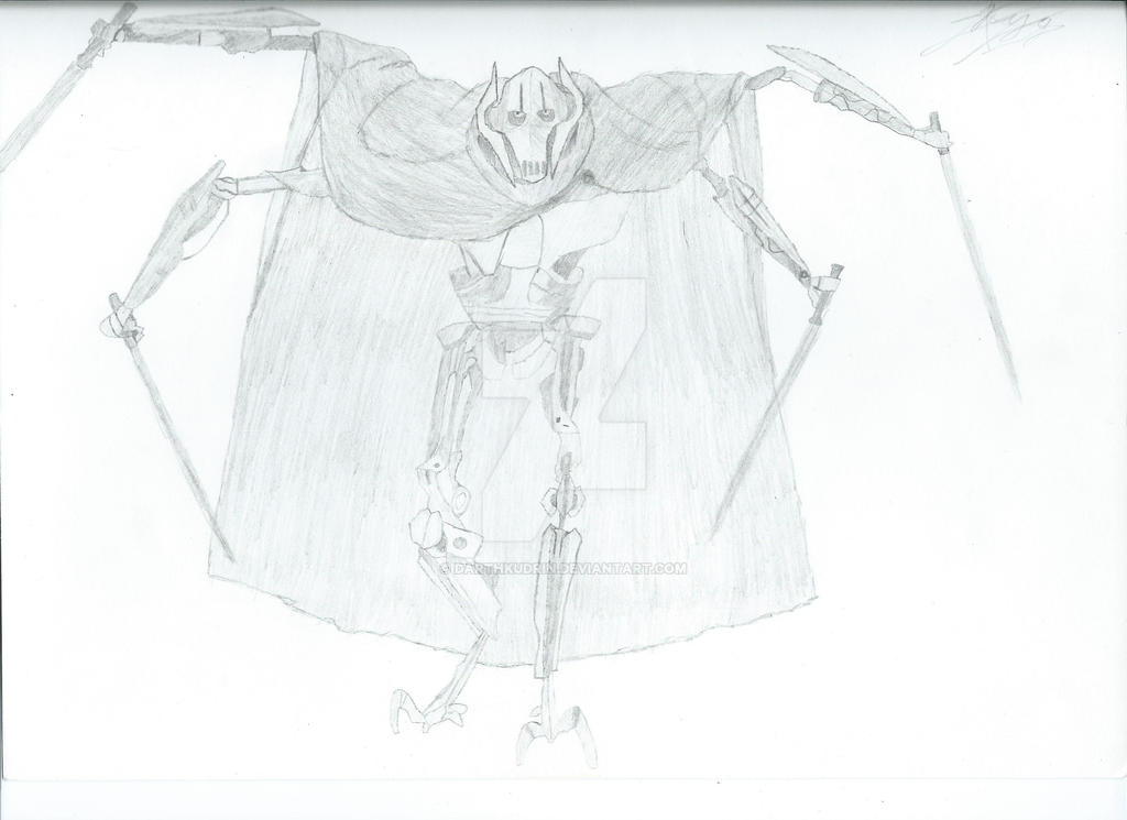 General Grievous by DarthKudrin on DeviantArt