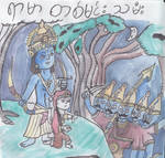 Rama and Ravana by jamesshapiro42