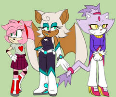 Sonic Gals reimagined