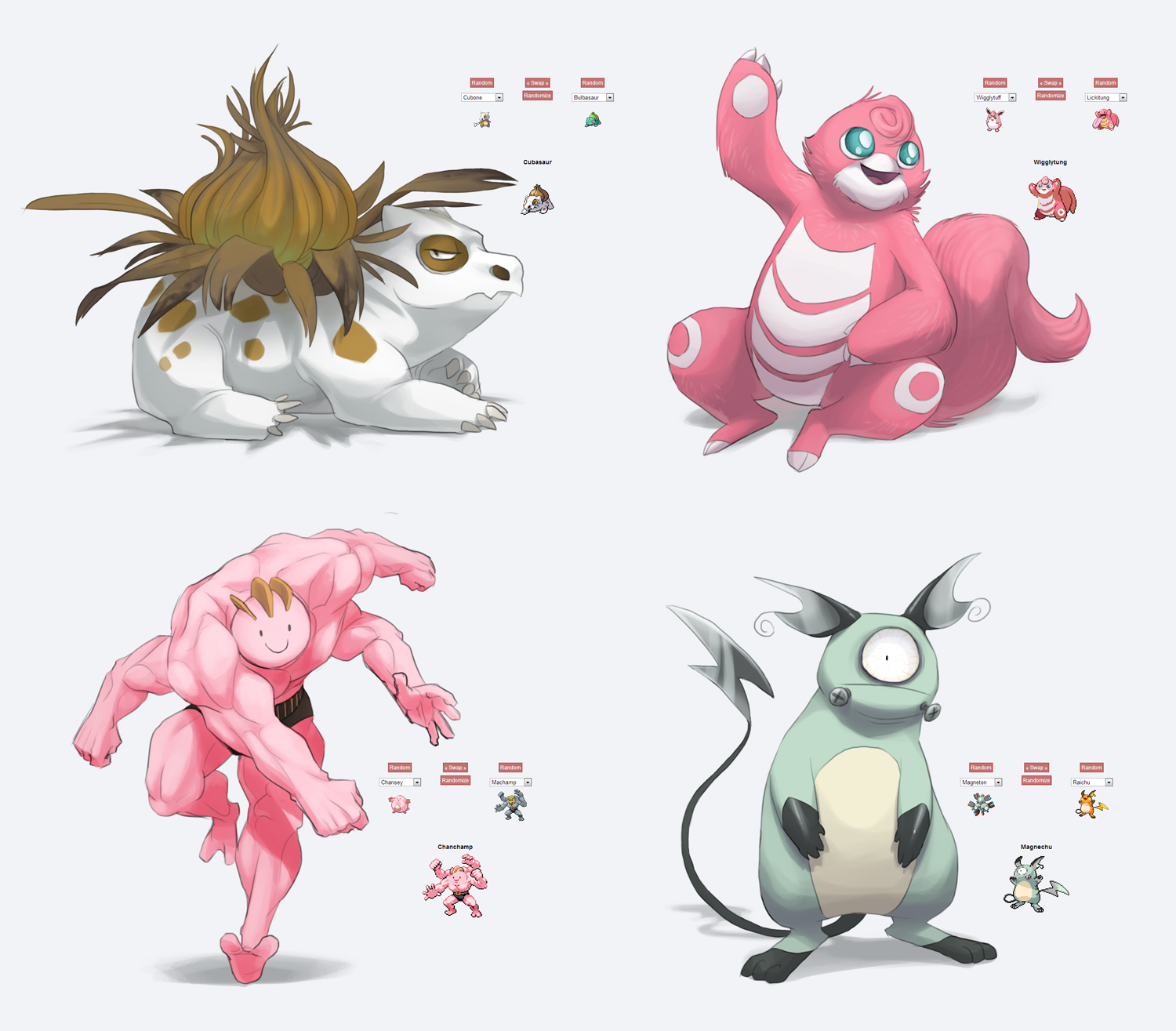 Fusion pokemon