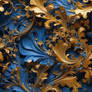 Gold leaf fractal 3