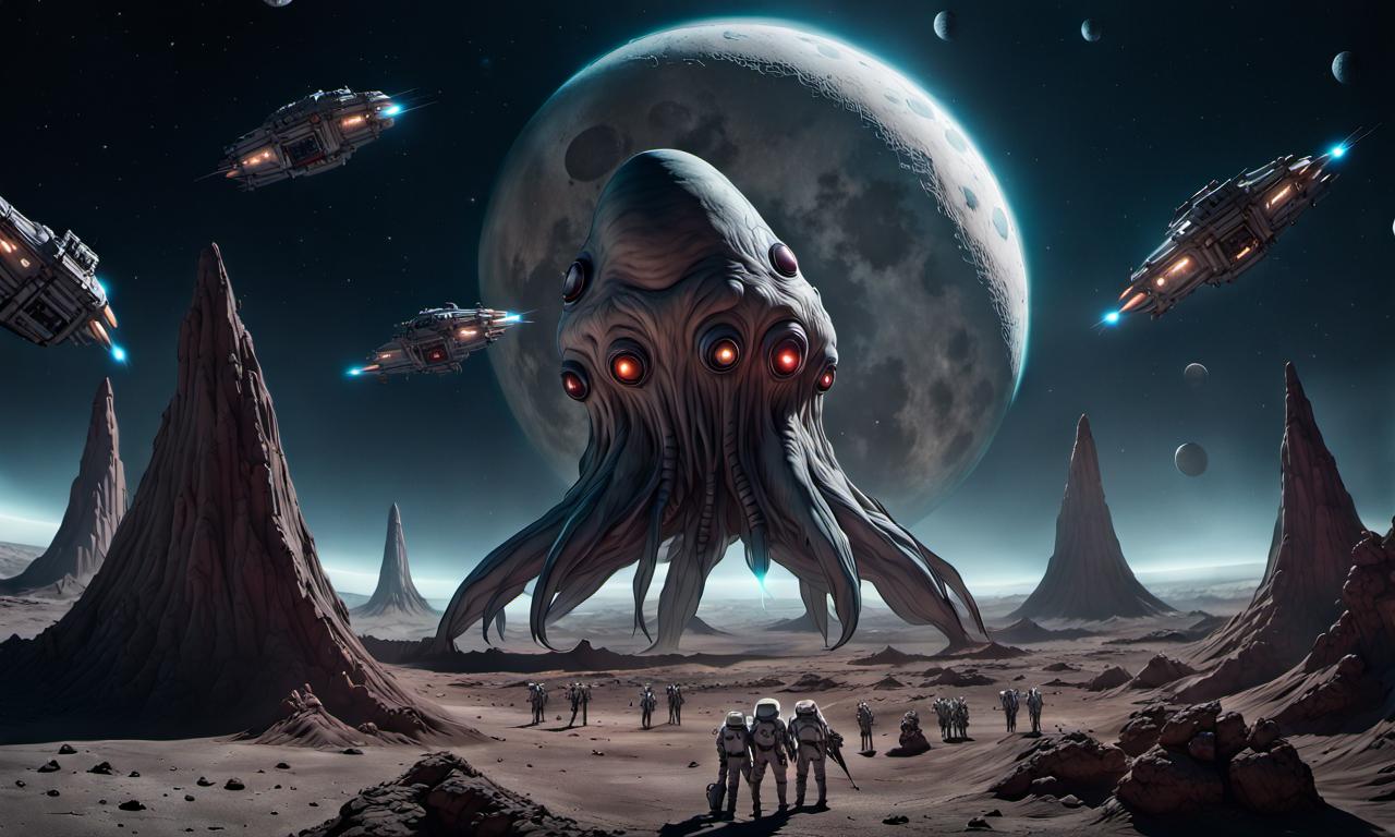 A giant space monster that looks a little bit like by VegetaGirl0907 on ...