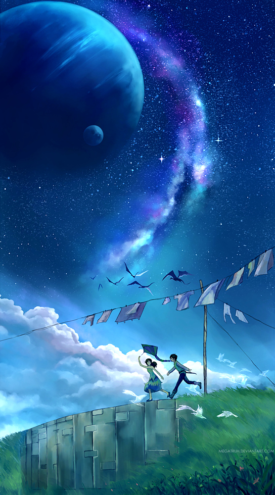our world , by megatruh