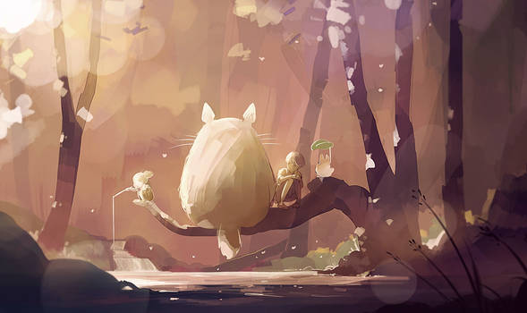 Explore The Best Totoro Art Deviantart