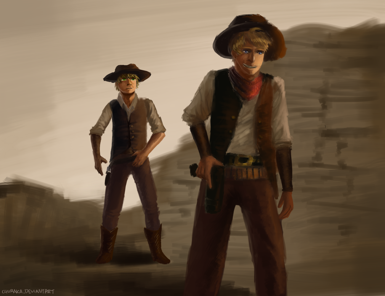 Manly Cowboy Anime Characters by Churaka on DeviantArt Manly Cowboy Anime Characters by Churaka on DeviantArt