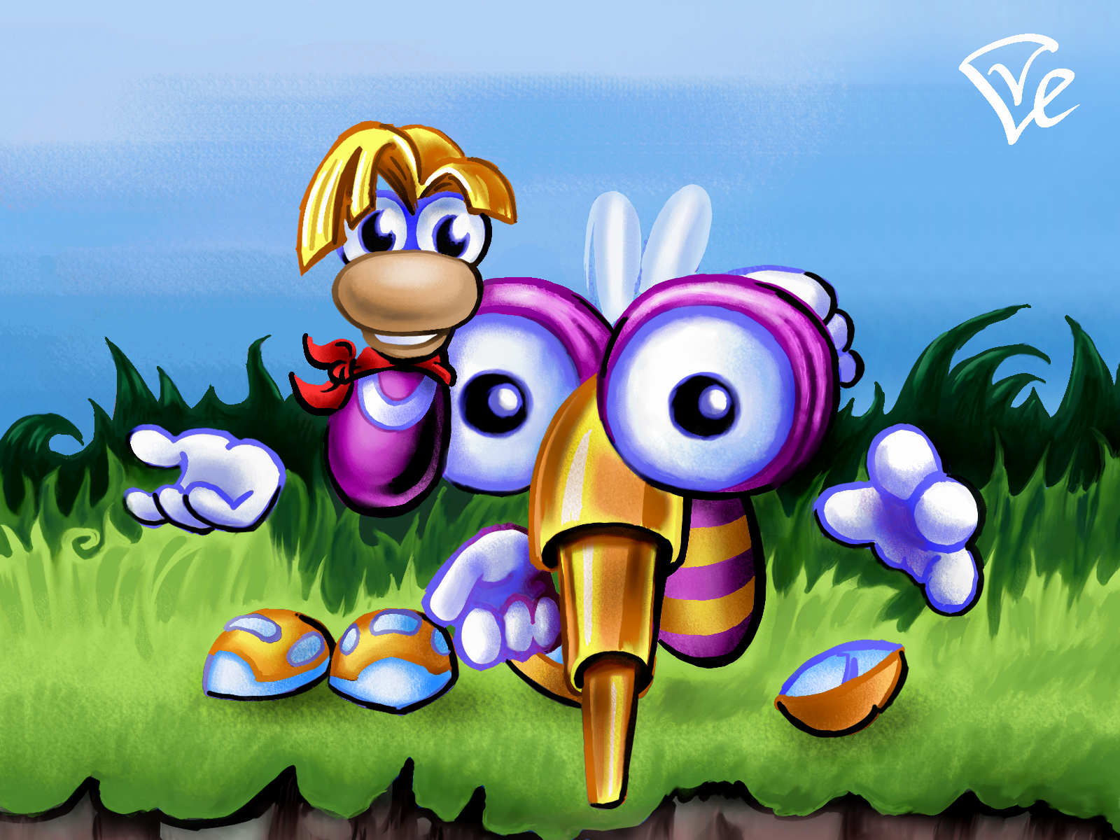 Rayman - The Evil Three by Turquoisephoenix on DeviantArt