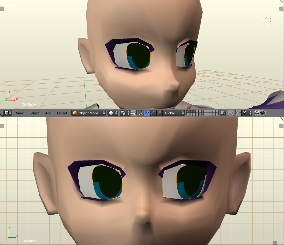 Animated Anime Eyes in Blender by eelstork on DeviantArt Animated Anime Eyes in Blender by eelstork on DeviantArt