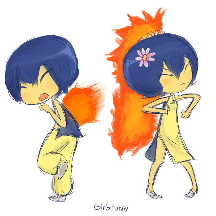 Cyndaquil Boy and Girl