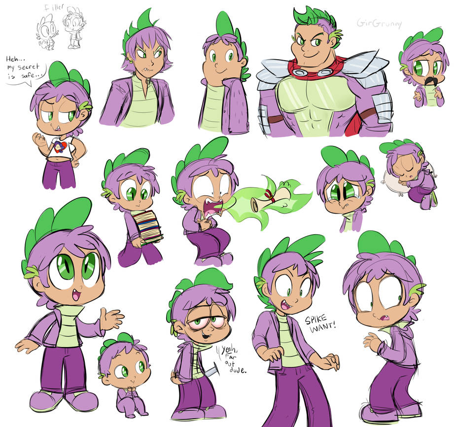 Spike is Best Person by GirGrunny