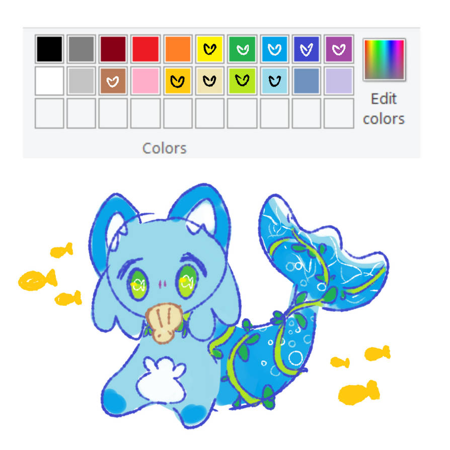 MS Paint Color Palette Challenge by HaloLightDA on DeviantArt