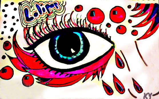 Rainbow eye