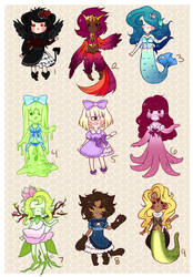 Cute Monster Girls Adopts [SOLD]