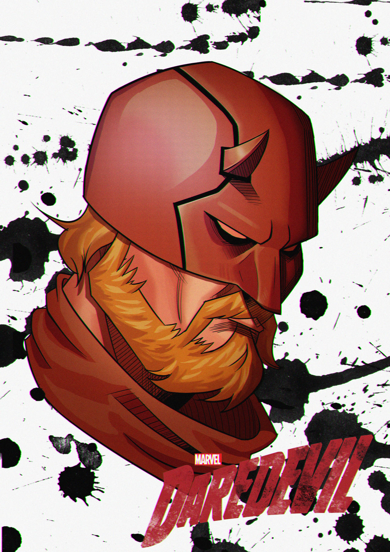 Daredevil Rods Commission - Daredevil by LucasRodrigues98 on DeviantArt