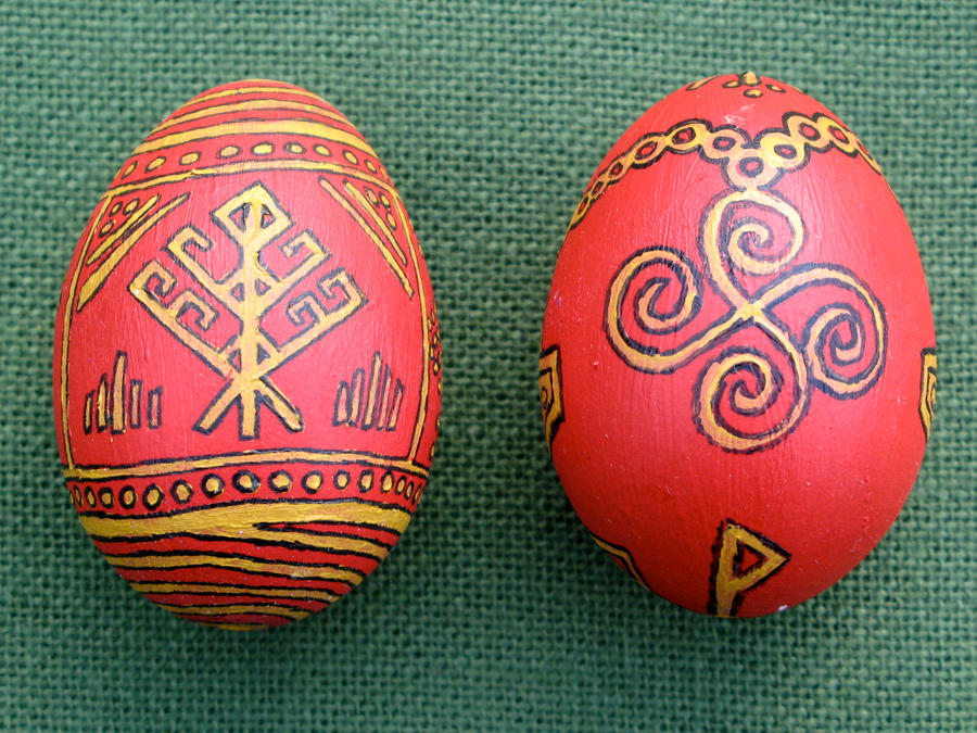 Eostre Eggs by Thorskegga