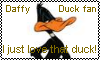 Daffy Duck fan stamp