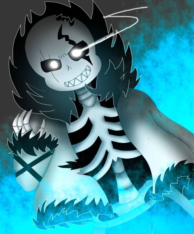 Crashtale Contest Hacked sans by AzureArtworks on DeviantArt