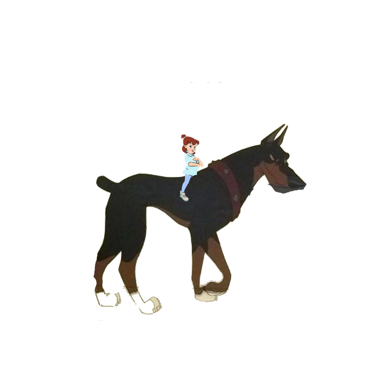 Jenny Foxworth Riding Roscoe