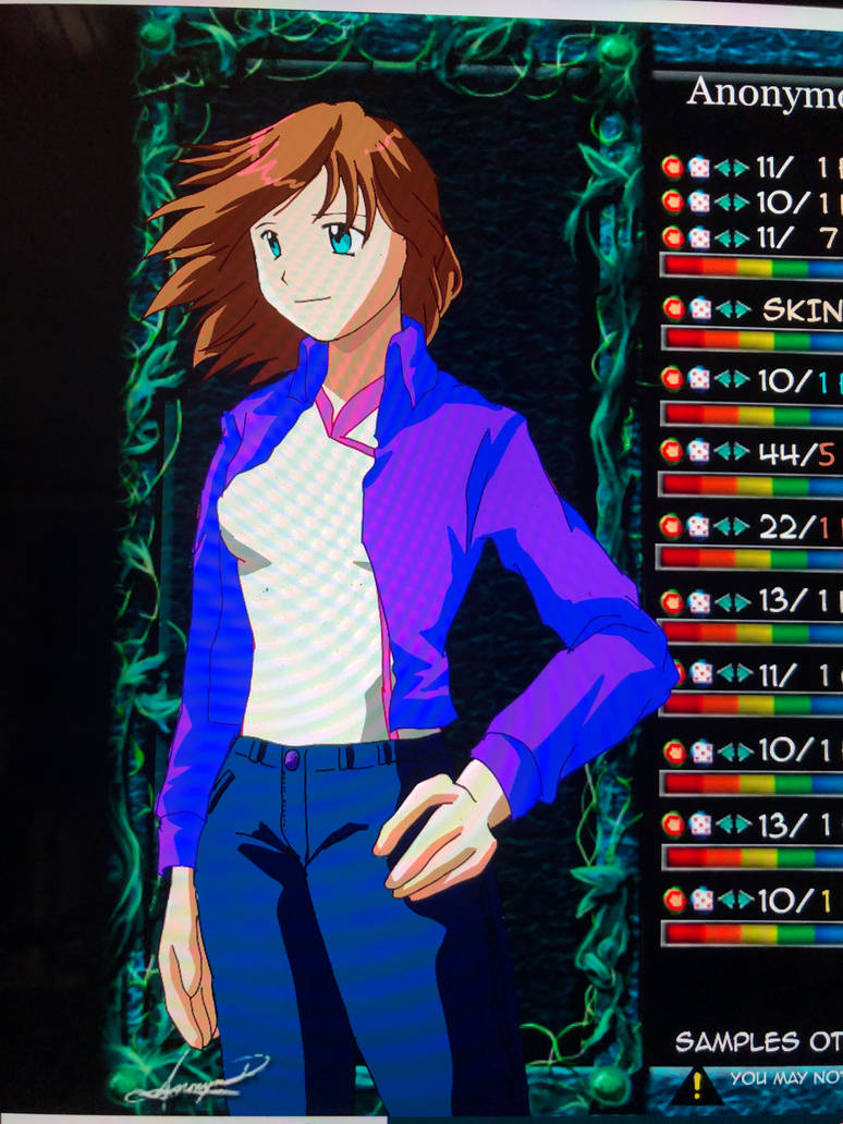 Aurora (Anime Character Maker 2) by 8bitomatic on DeviantArt