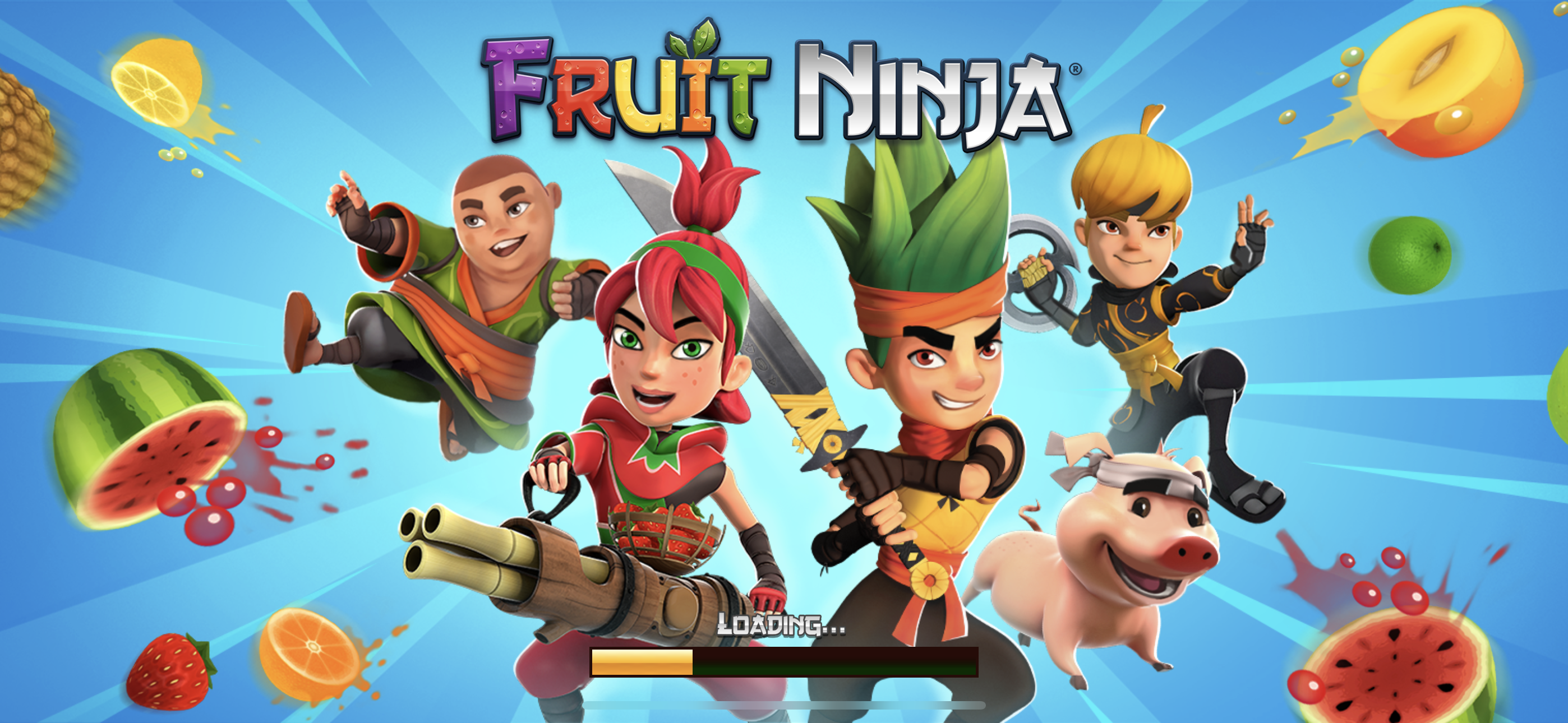 Fruit Ninja PSP by yokaai