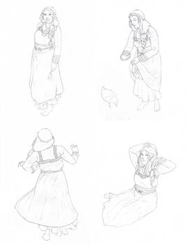 Jorunnr Sketch Page