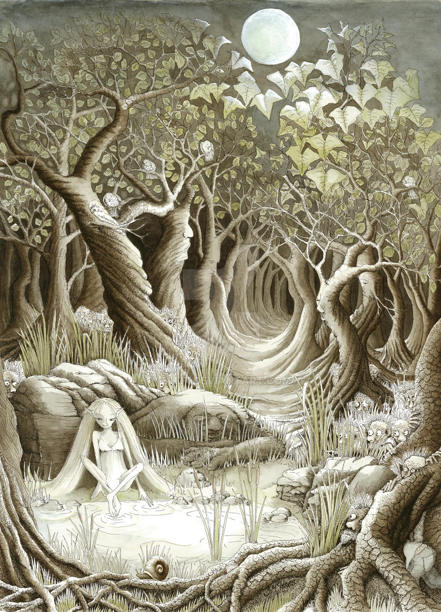 The Moon Pool by ellfi on DeviantArt