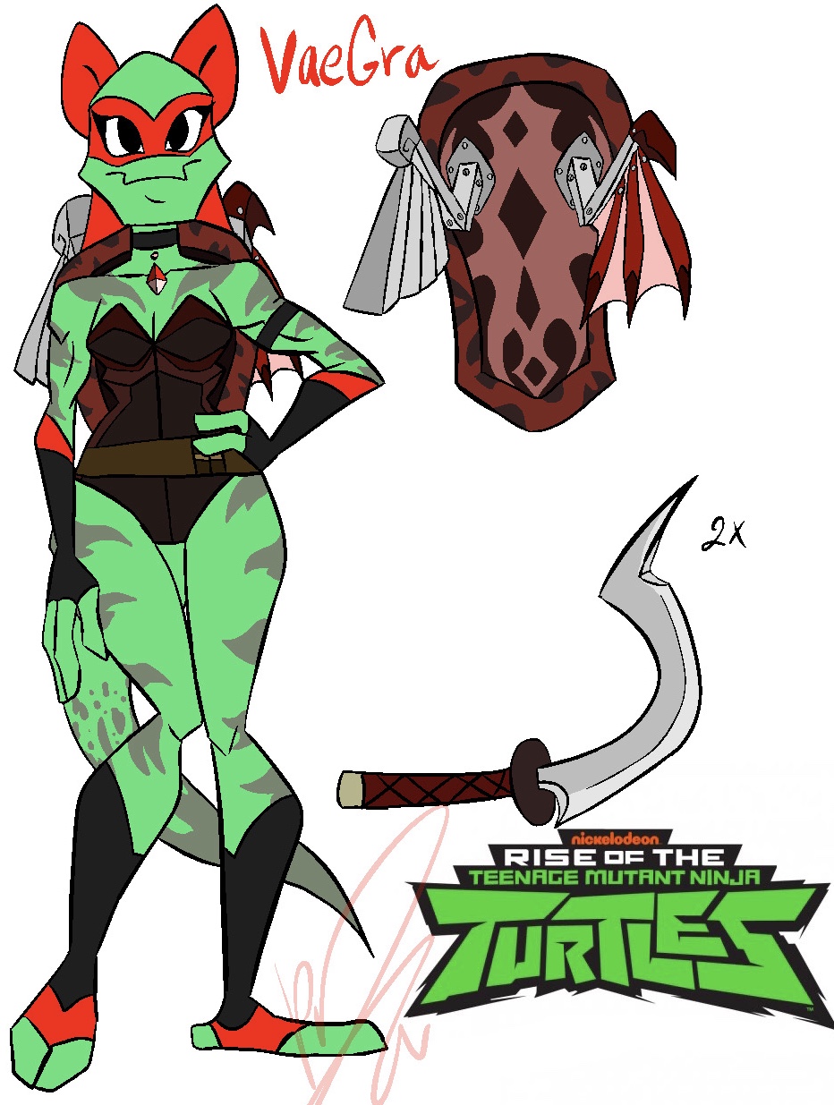 Karben Rottmnt Oc ROTTMNT OC - Ref Vaegra by Starfire-vega1 on DeviantArt