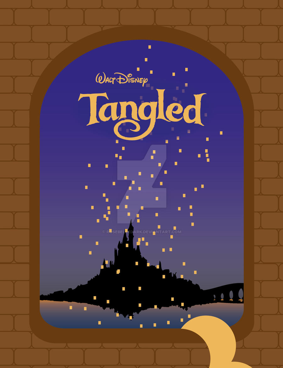 tangled minal poster disney