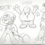 Mario RPG Sketches 2