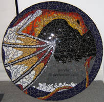 Finished Dragon Mosaic