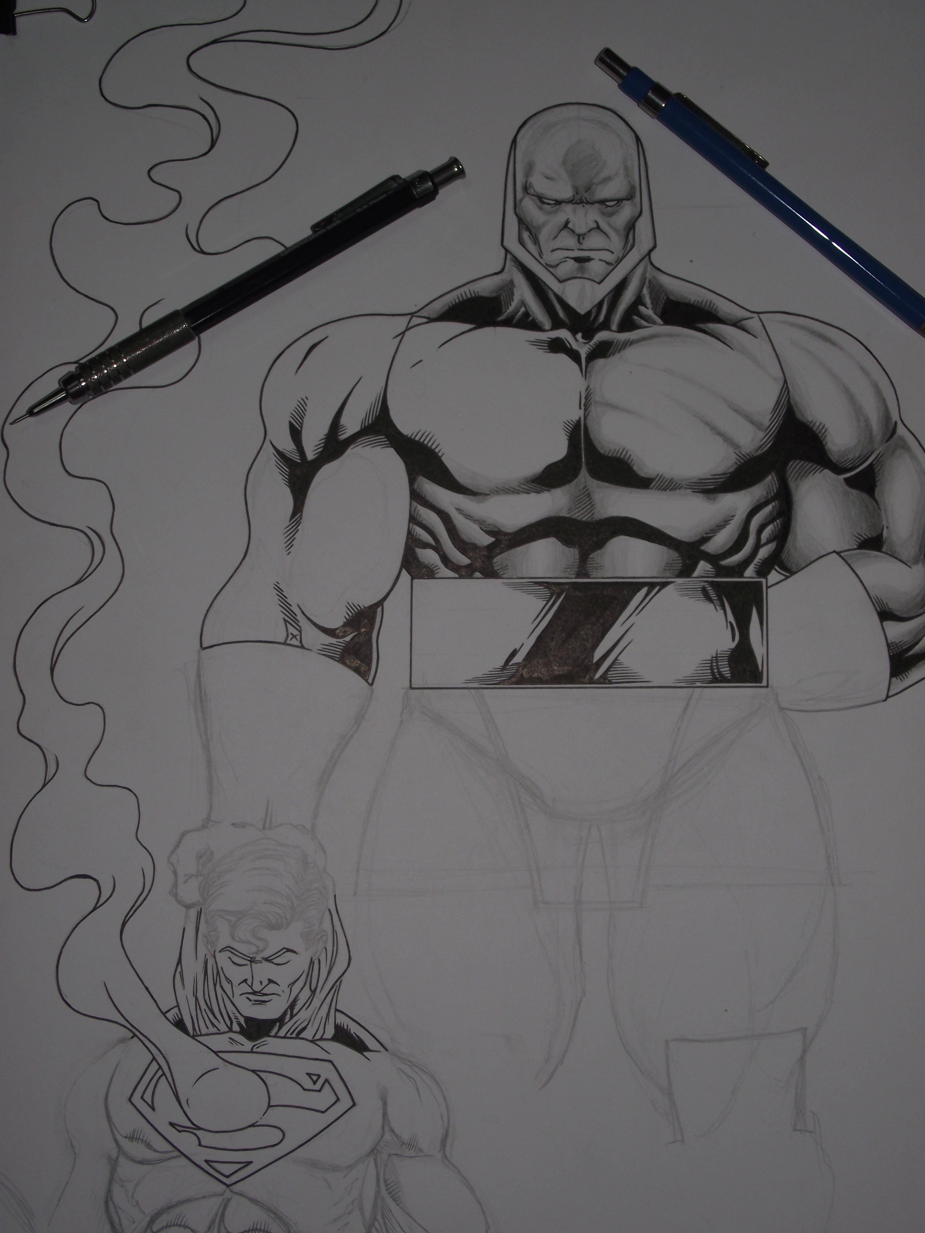 darkseid vs superman