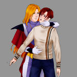 Raoul x Katze (no background) by Sopheirion