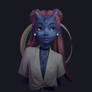 Blue Demon Girl