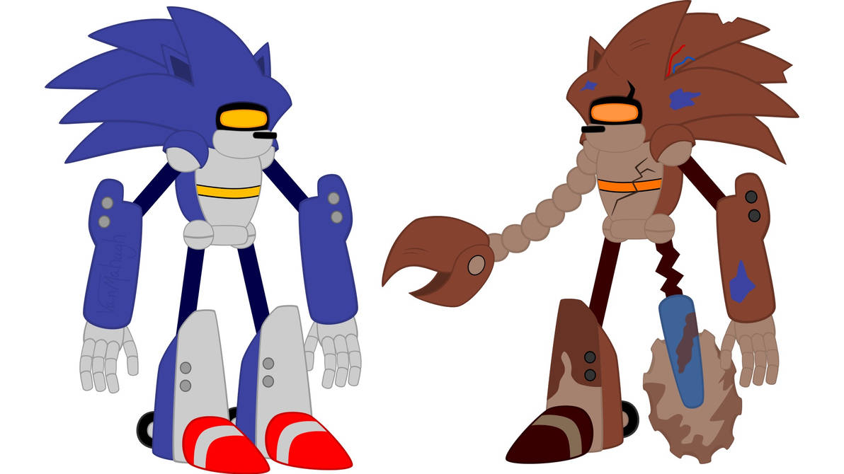 Black!Angel on X: Scrapnik Mecha Sonic MK1 (Silver Sonic) is starting to  become popular (no). Some people from third-party social networks started  drawing Silver Sonic in my design to make me happy!