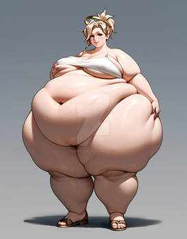 aPEARantly, her curves had no mercy on her clothes