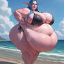 She likes short walks on the beach