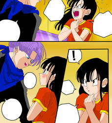 Trunks x Pan Dragon Ball comic