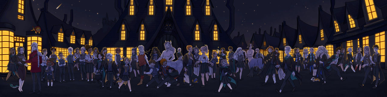 Artfight - Sweet night in Hogsmeade