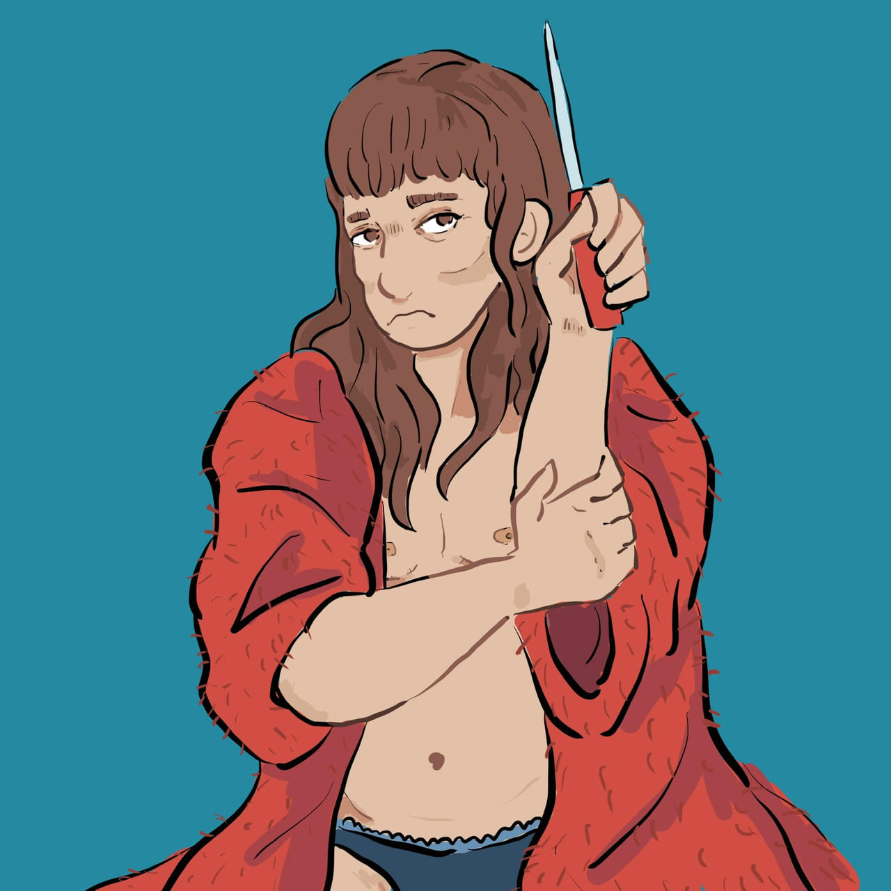 Flatchest girl Flat chest by Koroblin on DeviantArt