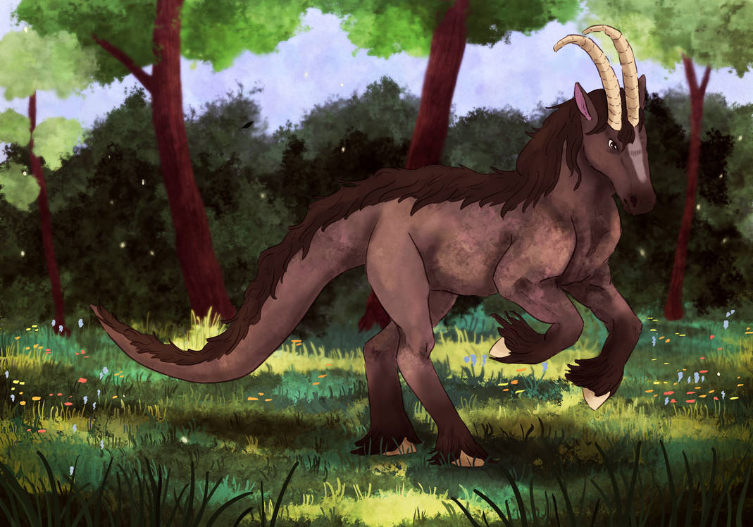 Non Horse in the woods