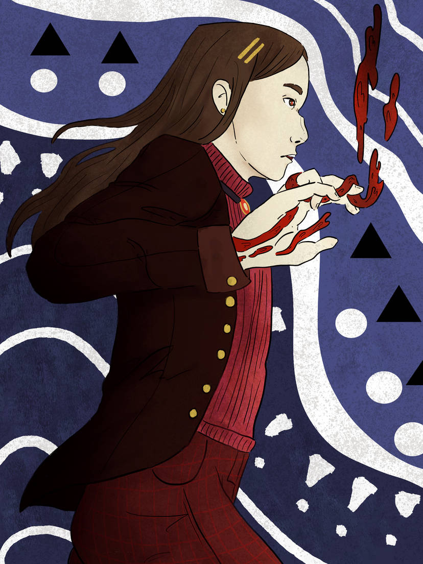 Solomon Vilegrave Casting a spell using Blood