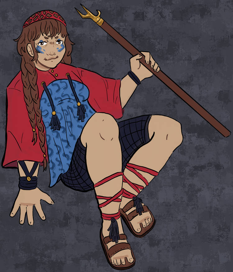 Fisher woman from BenBell