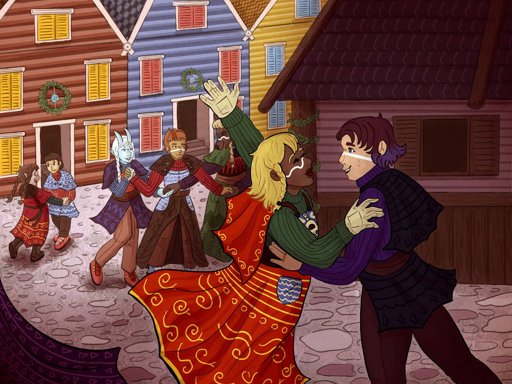 A depiction of the Uikan VanKin Festival