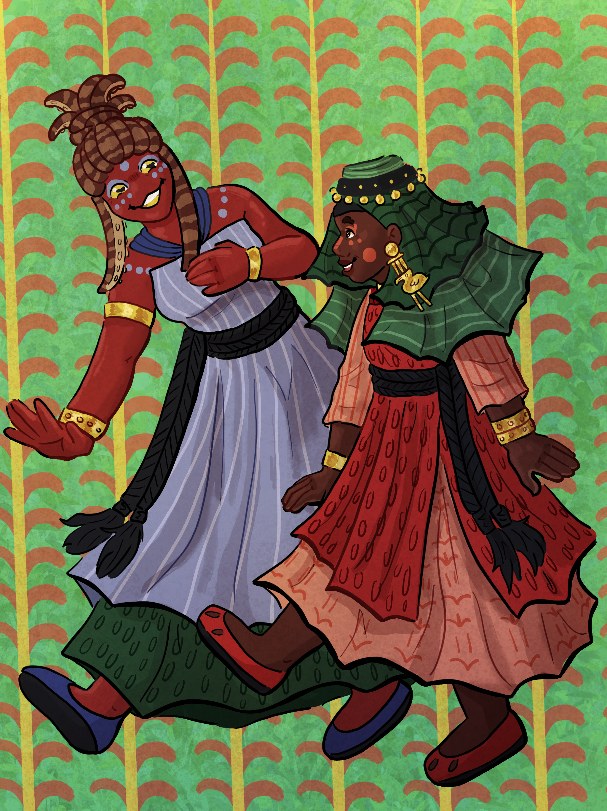 A buboolio and human pair of friends