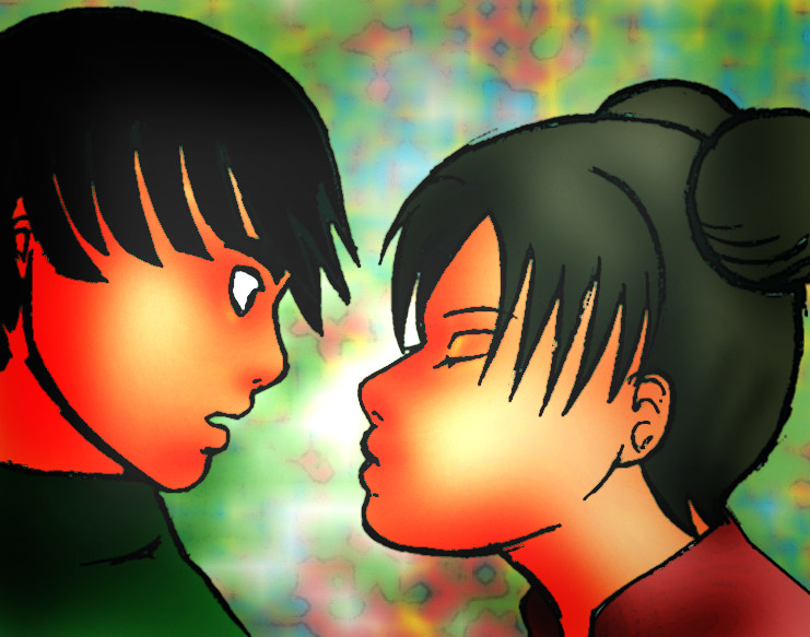 Movie Star Kiss Tenten and Lee