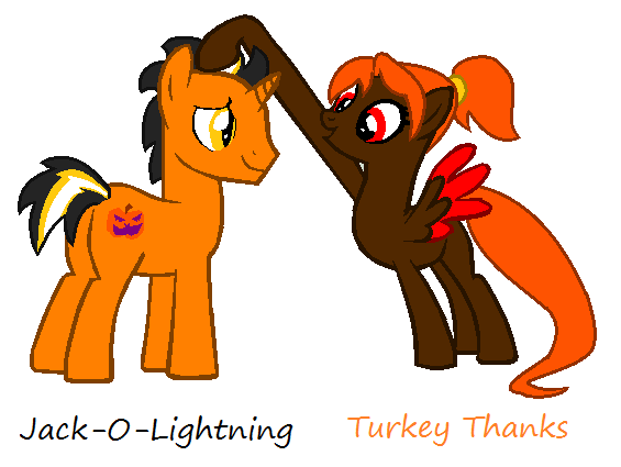 Halloween stallion or Thanksgiving mare?