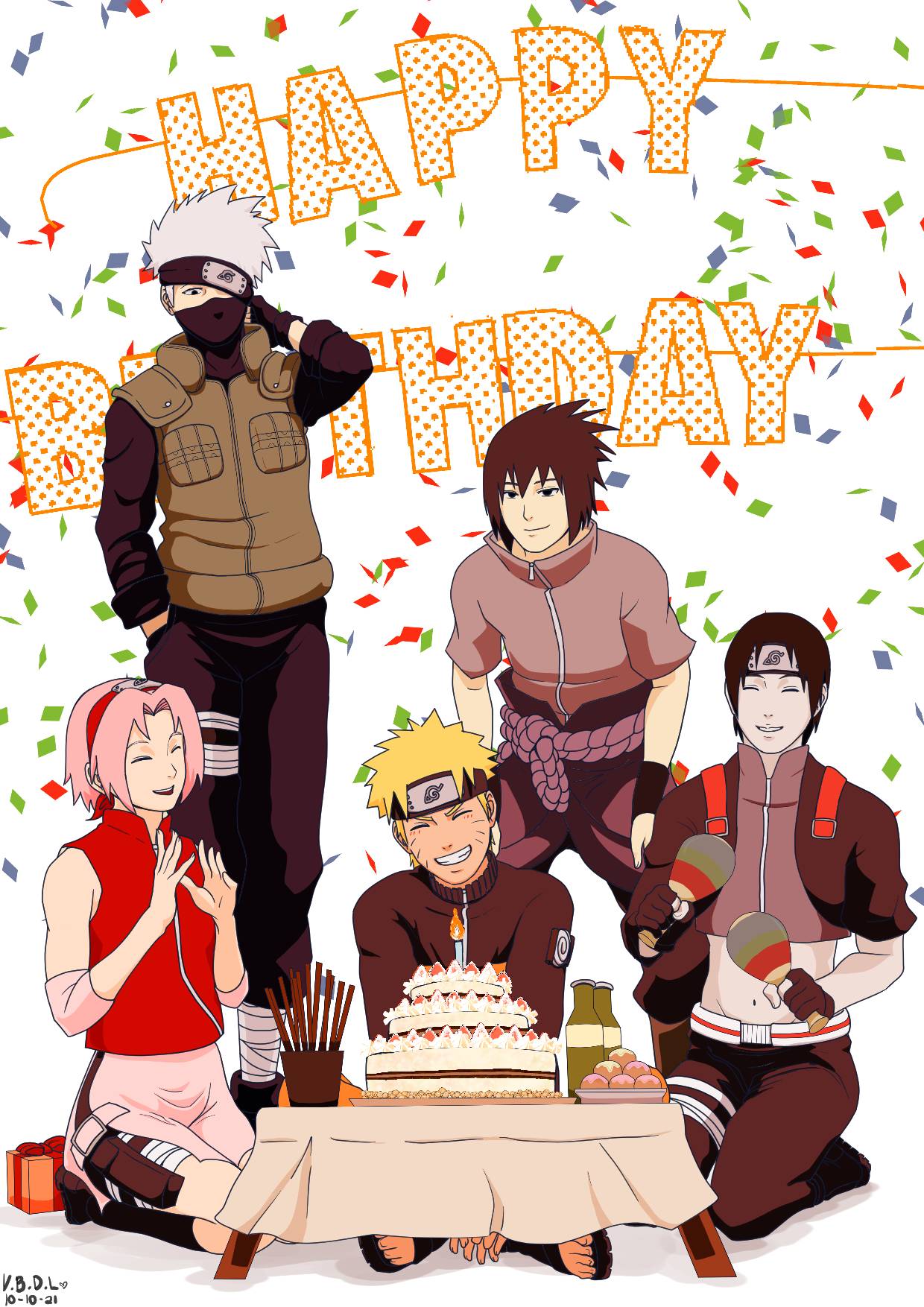 Feliz aniversário primeiro Hokage :)