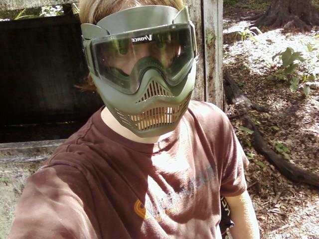 Mandalorian Paintball Player