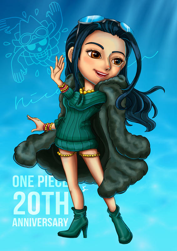 Robin One Piece 20th Anniversary